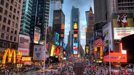 Cum va arata padurea din Times Square, cea mai cunoscuta si aglomerata intersectie din lume (Foto)