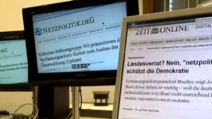 Germania: Jurnaliști acuzați de înaltă trădare pentru prima dată in ultimii 50 de ani