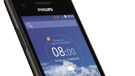 Smartphone Philips cu autonomie de pana la 20 de zile, lansat in Romania