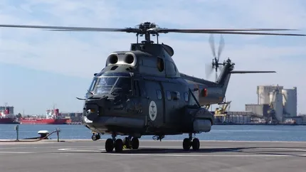 Elicopterul Puma Naval, un spion al mărilor 100% românesc