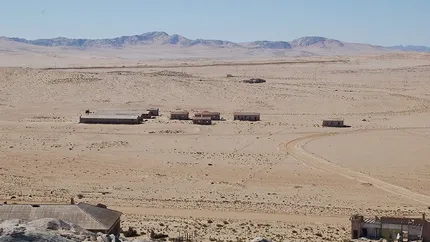 Oras-fantoma, ingropat in nisip: Localitatea germana care pierde lupta cu desertul
