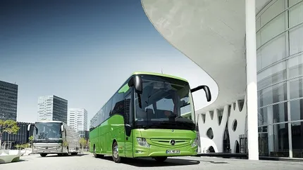 Mercedes-Benz lanseaza noul Tourismo, succesorul celui mai bine vandut autocar business in Europa FOTO