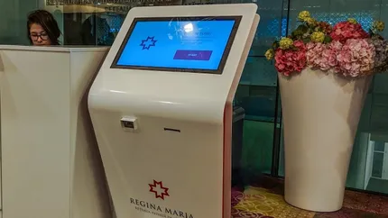 Reteaua de sanatate Regina Maria lanseaza in premiera in Romania serviciul Self Check-In pentru clienti