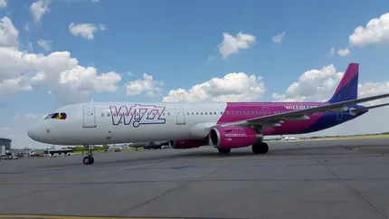 Anul trecut, românii au cumpărat bilete de avion de la Wizz Air în valoare de 200 mil. Euro. Ce loc ocupă Romania în clasamentele companiei