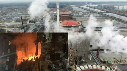Alertă la centrala nucleară din Zaporojie. Un bombardament al rușilor a provocat mari probleme
