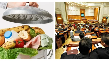 Senatul a adoptat Legea privind prevenirea și reducerea risipei alimentare. Ce urmează pentru români