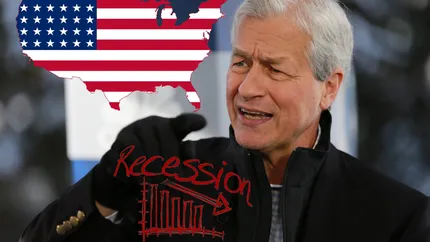 SUA se îndreaptă spre recesiune! „Acest lucru este grav!” avertizează șeful băncii JP Morgan Chase