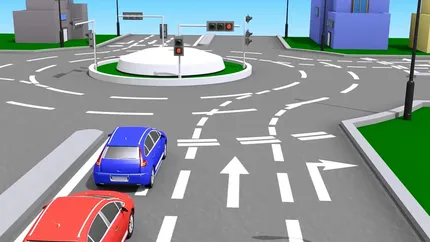 Codul Rutier, modificat din nou! Șoferii ar putea să respecte noi reguli de circulație în sensul giratoriu. Ce prevede noul proiect de lege
