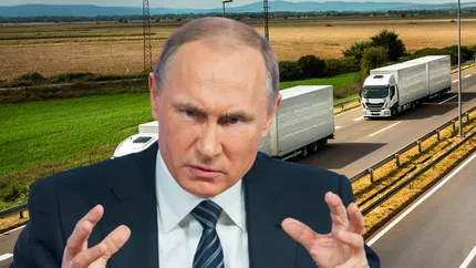 Putin interzice circulația camioanelor din statele „neprietenoase”. De când se aplică măsura