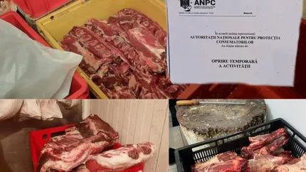 Amenzi de 25.000 de euro pentru comercianții de carne din Piața Moldovei din Focșani .Produse expirate, desigilate și tinute în frigidere murdare!