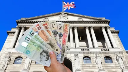 Anglia va intra în cea mai lungă recesiune din istoria sa! Banca Regatului Unit a majorat enorm rata dobânzii! Cea mai mare creștere din ultimii 33 de ani!