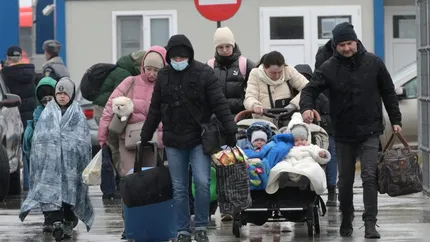 Sute de mii de oameni au luat cu asalt granițele țării. Câți ucraineni au venit în România, în ultimele 24 de ore