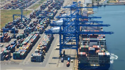 Volumul mărfurilor încărcate/descărcate în porturile maritime românești a crescut cu cu 13,9% în primele nouă luni! Rusia, Turcia, Spania și Grecia, cei mai activi parteneri