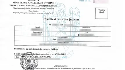 „Bătaie” pe certificate de cazier judiciar. Peste 2 milioane de certificate au fost eliberate în 2022