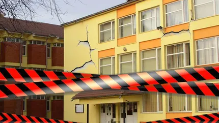Lista şcolilor cu risc seismic va fi actualizată săptămânal: 45 de clădiri se pot prăbuşi oricând