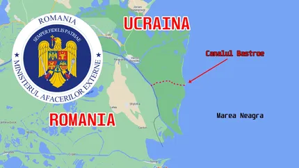 Canalul Bâstroe rămâne un subiect de discuție. MAE: partea română a reiterat „solicitarea stopării imediate a tuturor lucrărilor de dragaj”