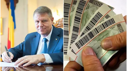 Este oficial! Klaus Iohannis a promulgat legea care scutește tichetele cadou de la plata taxelor. ANAF trebuie să dea banii înapoi