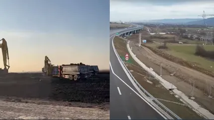 Ce se întâmplă pe șantierul Autostrăzii Ploiești - Buzău. Stadiul lucrărilor a ajuns abia la 6%. CNAIR a postat VIDEO