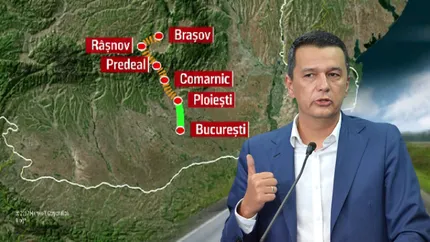 Autostrada Comarnic - Brașov va fi amenajată pe bucăți. Grindeanu: „Pentru 8 miliarde de euro nu găsești finanțare”