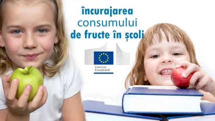 Lapte, fructe și legume pentru elevii din școlile din România. 1,9 milioane preșcolari și elevi vor beneficia de produse