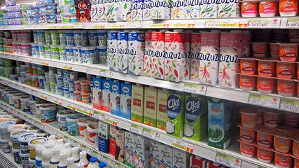 Reguli noi la vânzarea laptelui și a produselor lactate. Au început controalele în marile magazine, iar amenzile sunt destul de mari