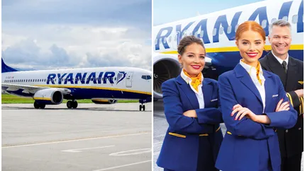 Ryanair introduce patru noi curse din România! Compania aeriană a anunțat programul zborurilor