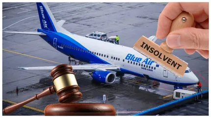 Este oficial! Blue Air a intrat în insolvență. Mii de români așteaptă să își recupereze banii pe bilete