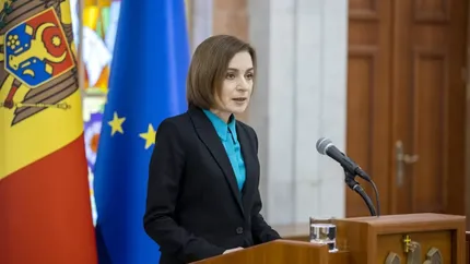 Maia Sandu: Rusia încearcă să-şi pună la Chişinău o guvernare prorusă