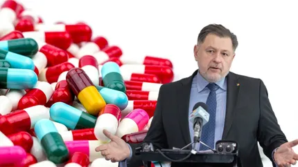 Vânzarea antibioticelor va deveni o problemă și mai mare. Ministrul Sănătății: „Să aibă un regim de eliberare care să le facă greu accesibile”