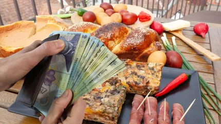 Meniu complet pentru masa de Paște. Bugetul pe care trebuie să-l aloce românii cumpărăturilor pentru a găti preparatele tradiționale
