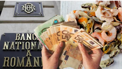 BNR își răsfață angajații! Banca vrea să cumpere fructe de mare și pește proaspăt pentru salariați. Investiția atinge suma uriașă de 850.000 euro
