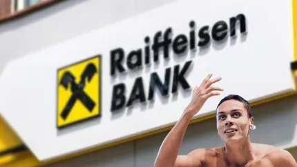 Raiffeisen Bank bate palma cu David Popovici! Instituția bancară îl susține pe campionul român pe drumul său spre succes