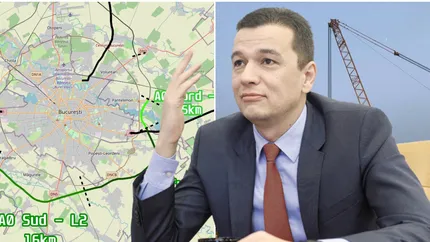 Sorin Grindeanu, declarații oficiale despre stadiul lucrărilor de la Autostrada de Centură București Sud. Ministrul Transporturilor afirmă că este necesară creșterea ritmului