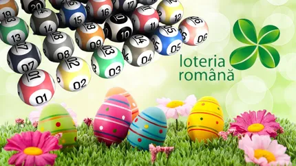 Loto 15 aprilie. Loteria Română organizează extragerea specială dublă de Paște. Românii au parte de premii de milioane de euro