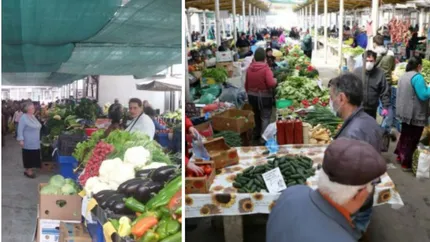 Revoluție în rândul piețarilor din România. Introduc plata cu cardul și scanarea legumelor cu cod QR