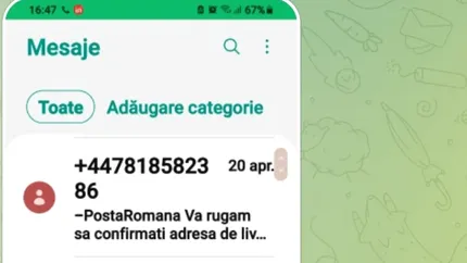 Țeapa „Poșta Română” în care toți românii pică în plasă! Ce mesaje frauduloase circulă frecvent