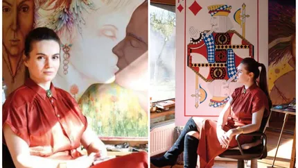 Povestea pictoriței românce care și-a vândut un tablou în Bitcoin. Ștefania Nistoreanu este celebră în toată lumea