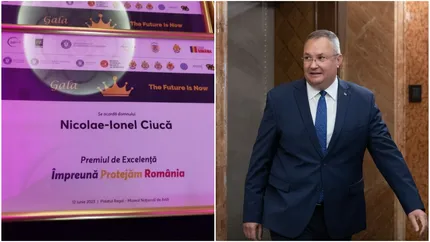Nicolae Ciucă a primit un premiu de excelență! Fostul premier al României nu s-a prezentat pentru a ridica distincția. Motivul este unul inedit