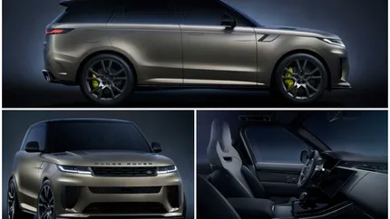 Range Rover a lansat noul model Sport SV, cea mai puternică versiune din istoria modelului