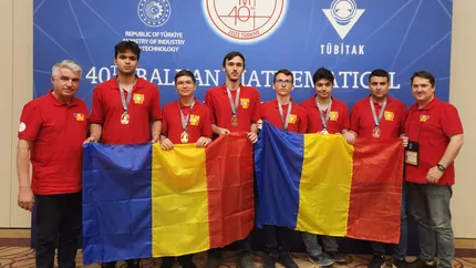 Rezultat istoric la Olimpiada Internaţională de Matematică: 5 medalii de aur şi una de argint