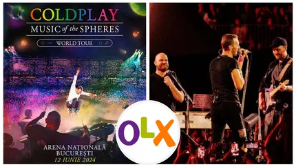 De necrezut! Cât costă un bilet la concertul Coldplay pe OLX. Diferența de preț este uriașă
