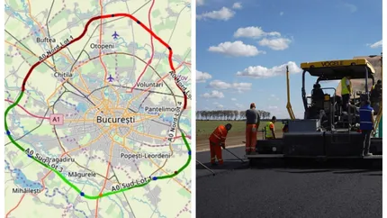 VIDEO - În stadiu se află lucrările de pe Autostrada București Nord, care va avea inaugurarea la toamnă. UMB pregătește devierea circulației de pe DN1