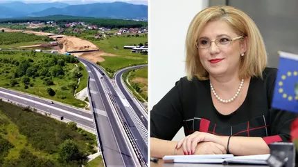 Corina Crețu, despre importanța proiectelor de infrastructură din România. „Rămân o susținătoare a investițiilor în autostrăzi”