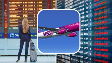 Wizz Air a anulat 9 zboruri într-o singură zi. România ia măsuri: compania aeriană, reclamată la Agenția pentru Siguranța Aviației a UE