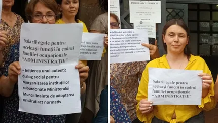 Protest împotriva Guvernului Ciolacu. Angajații din mai multe Agenţii Judeţene de Plăţi amenință că blochează activitatea. „Nu toți bugetarii au salarii nesimțite”