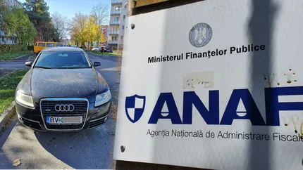 ANAF scoate la vânzare, pentru a treia oară, un Audi A6 din 2005. Cât costă acum, după ce prima oară Fiscul a cerut 11.000 de lei
