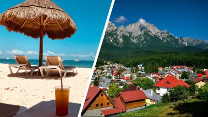 Topul celor mai populare destinații de vacanță din România, în 2023. Turiștii preferă muntele în detrimentul litoralului