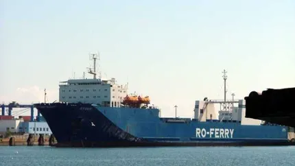 Nava ferry-boat CFR Marfă, scoasă la licitaţie la Bursa Română de Mărfuri. Compania nu a primit nicio ofertă