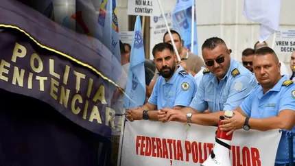 Polițiștii din penitenciare protestează astăzi. Federația Sindicatelor de Penitenciare a demarat procedura de strângere de semnături pentru refuzul muncii suplimentare