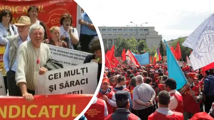 Protest la Poșta Română! Angajații s-au mobilizat și au ieșit astăzi în fața instituției